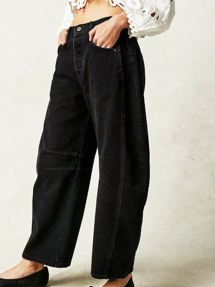  Damen moderne trendige Jeans mit figurbetontem Schnitt für Alltag und Freizeit

