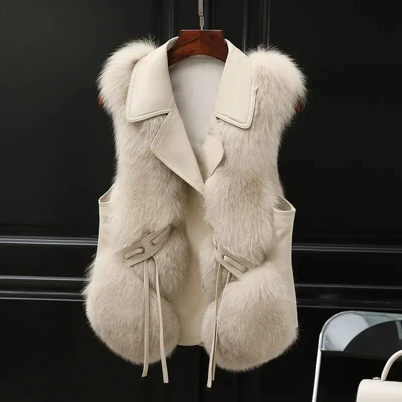 Damen modische Weste in modernem Design für vielseitige Outfits.