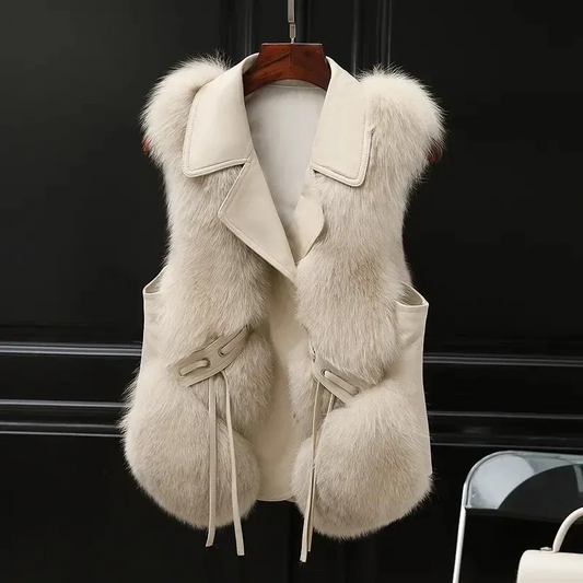 Damen modische Weste in modernem Design für vielseitige Outfits.