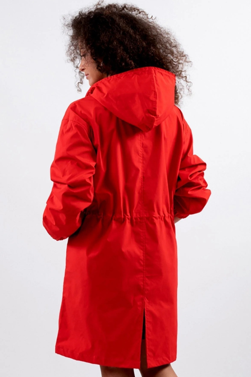 Damen Outdoor-Regenjacke wasserdicht mit Kapuze für zuverlässigen Schutz bei jedem Wetter
