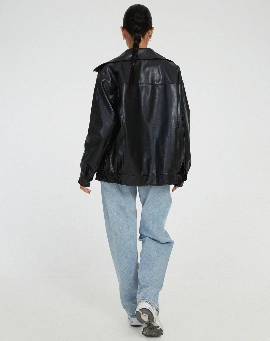Damen oversized trendige Jacke mit modernem Schnitt und stilvollem Look