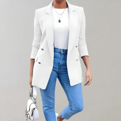 Damen polierter lässiger Blazer in elegantem und modernem Stil
