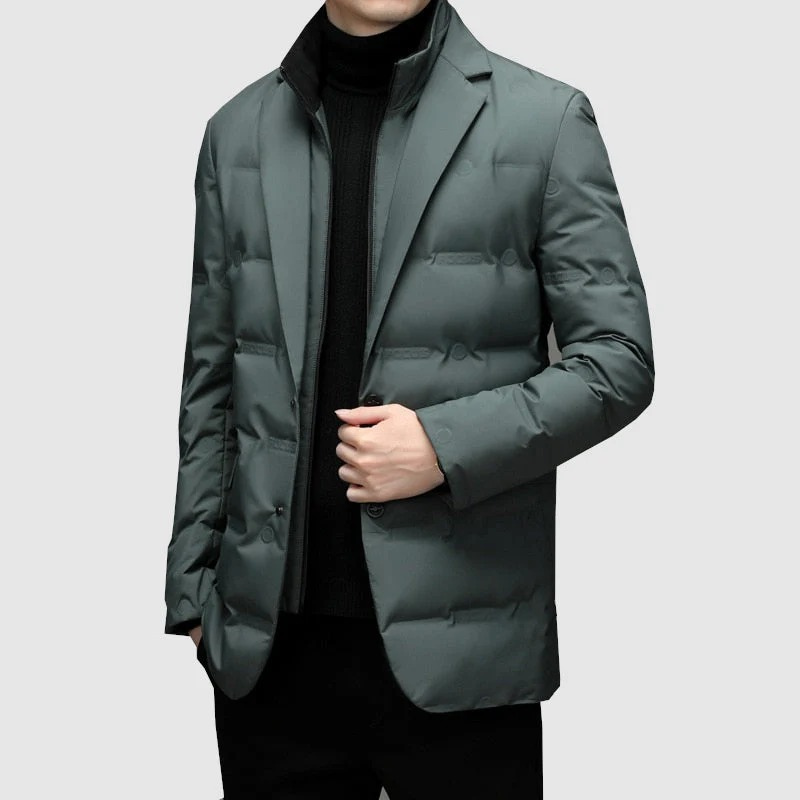 Damen Premium warme Blazerjacke in elegantem Design für Alltag und besondere Anlässe