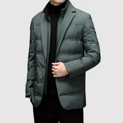 Damen Premium warme Blazerjacke in elegantem Design für Alltag und besondere Anlässe