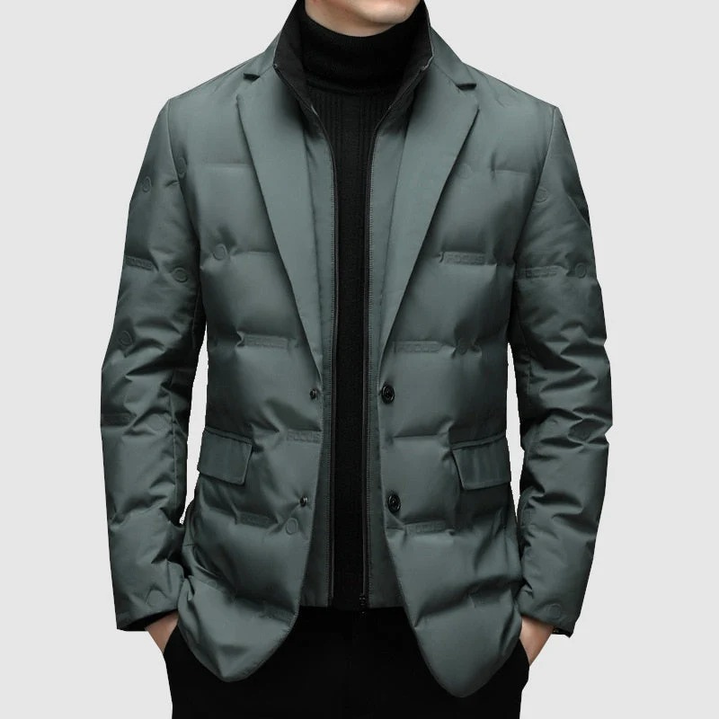 Damen Premium warme Blazerjacke in elegantem Design für Alltag und besondere Anlässe