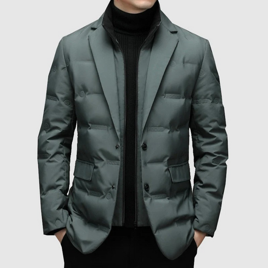 Damen Premium warme Blazerjacke in elegantem Design für Alltag und besondere Anlässe