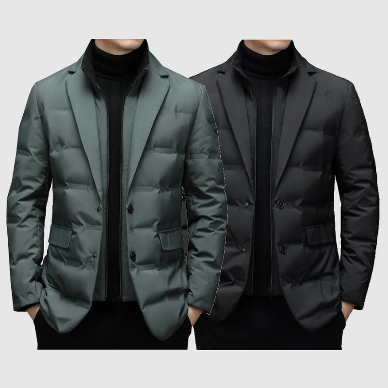 Damen Premium warme Blazerjacke in elegantem Design für Alltag und besondere Anlässe
