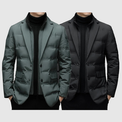 Damen Premium warme Blazerjacke in elegantem Design für Alltag und besondere Anlässe