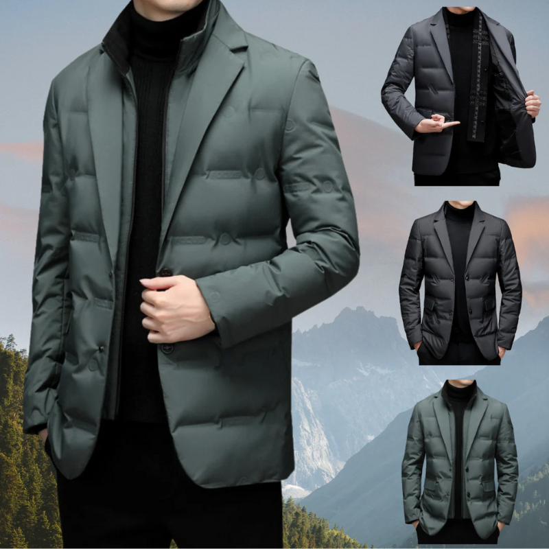 Damen Premium warme Blazerjacke in elegantem Design für Alltag und besondere Anlässe