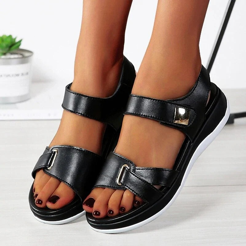 Damen Sandalen mit gepolsterter Innensohle in elegantem Design für optimalen Tragekomfort