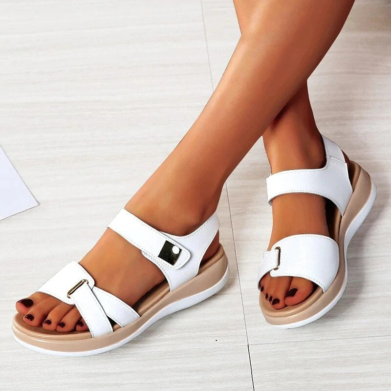 Damen Sandalen mit gepolsterter Innensohle in elegantem Design für optimalen Tragekomfort