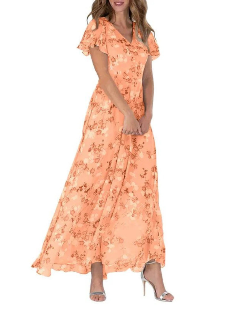  Damen schönes geblümtes Sommerkleid für verschiedene sommerliche Anlässe