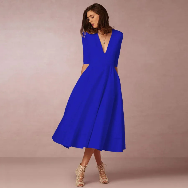 Damen schönes Vintage Prinzessinnenkleid für elegante und märchenhafte Auftritte
