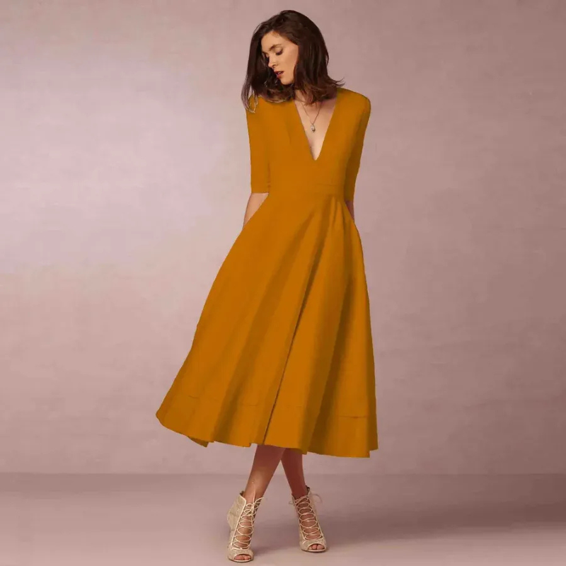 Damen schönes Vintage Prinzessinnenkleid für elegante und märchenhafte Auftritte
