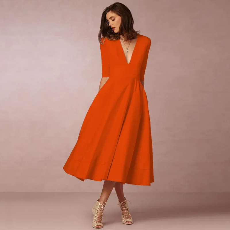 Damen schönes Vintage Prinzessinnenkleid für elegante und märchenhafte Auftritte
