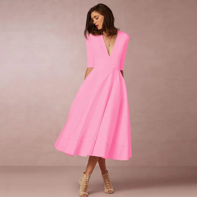 Damen schönes Vintage Prinzessinnenkleid für elegante und märchenhafte Auftritte