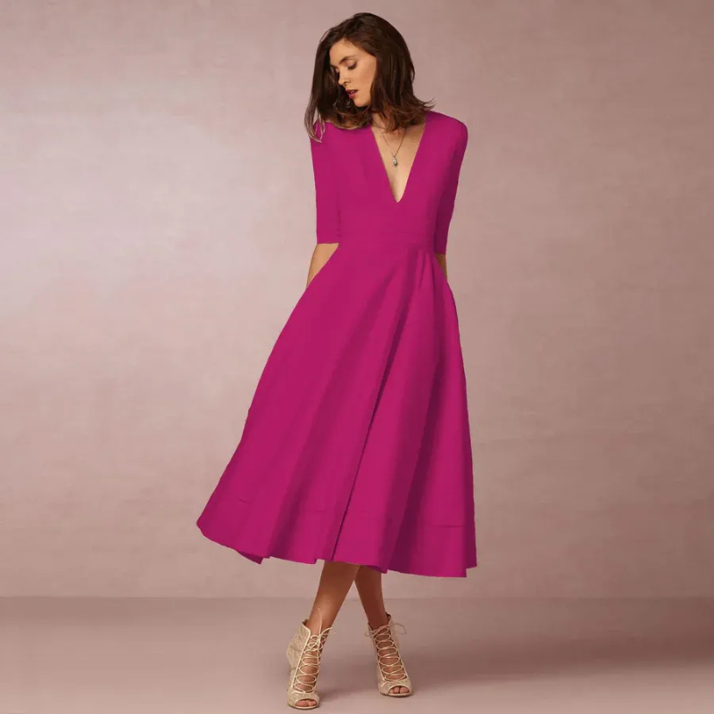 Damen schönes Vintage Prinzessinnenkleid für elegante und märchenhafte Auftritte