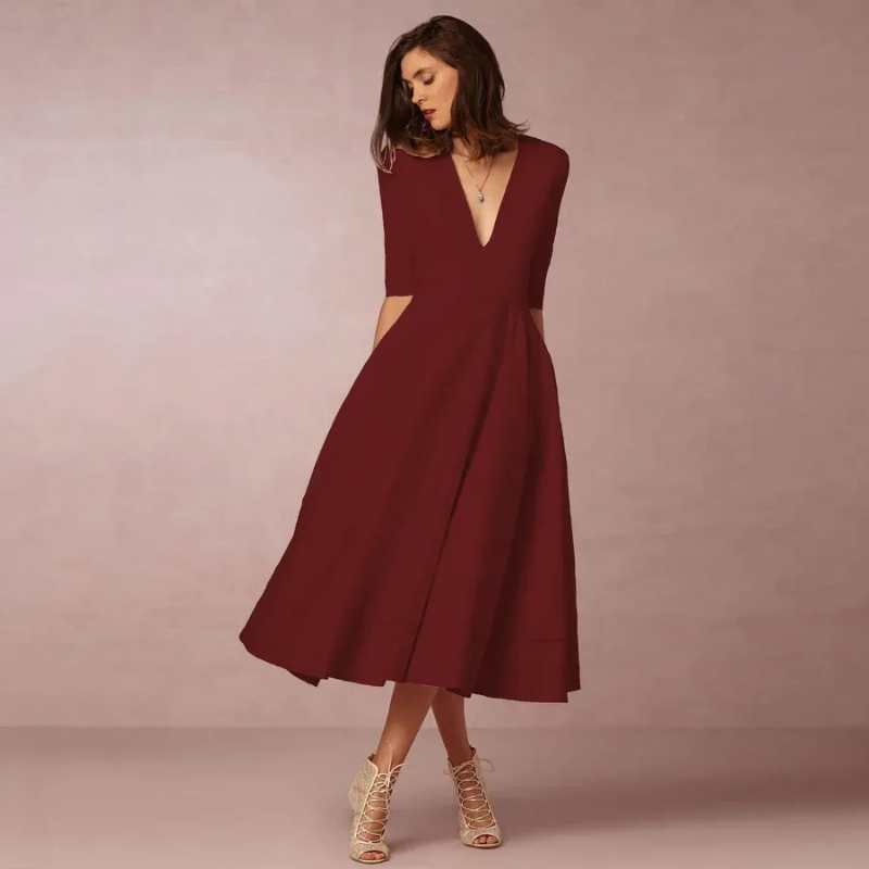 Damen schönes Vintage Prinzessinnenkleid für elegante und märchenhafte Auftritte
