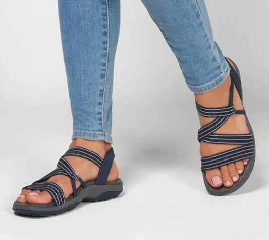 Damen sportliche Walkingsandalen in modernem Design für Alltag und Freizeit