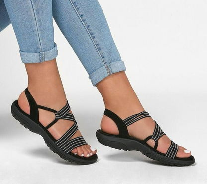 Damen sportliche Walkingsandalen in modernem Design für Alltag und Freizeit