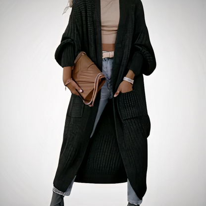Damen stilvolle gemütliche Strickjacke in elegantem und komfortablem Design
