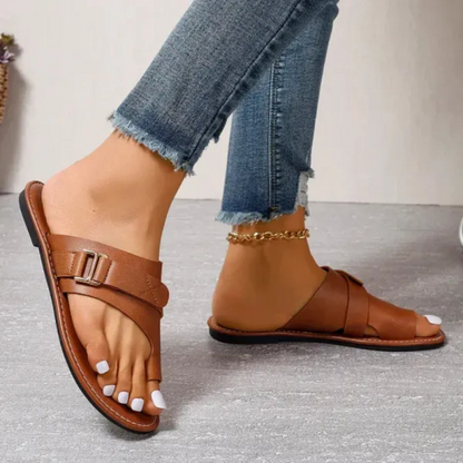 Damen stützende bequeme Sandalen – komfortable Alltagssandalen mit stabiler Passform