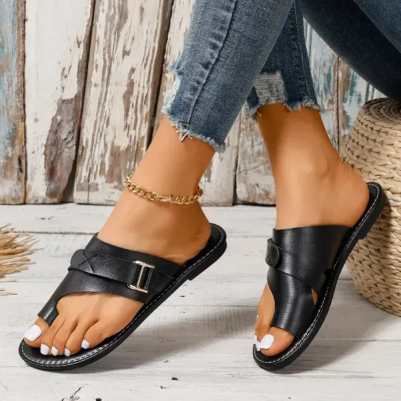 Damen stützende bequeme Sandalen – komfortable Alltagssandalen mit stabiler Passform