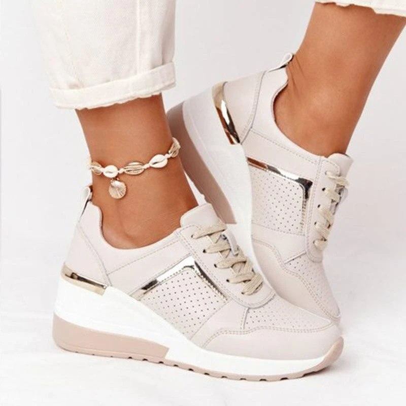 Damen stützende stylische Sneaker mit modernem Design für Alltag und Freizeit