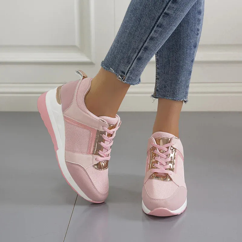 Damen stützende stylische Sneaker mit modernem Design für Alltag und Freizeit