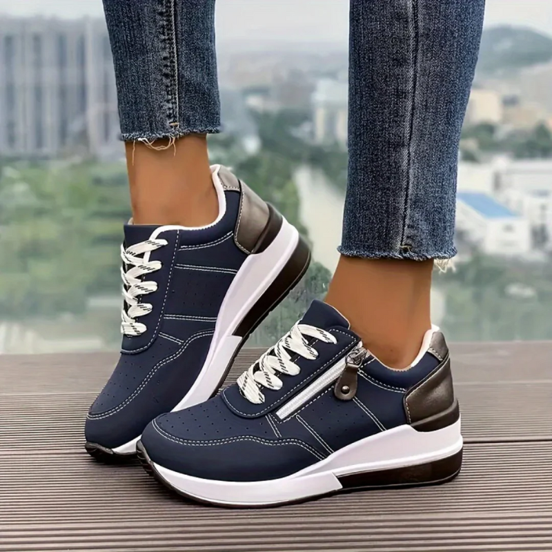 Damen stützende Walkingsneaker in modernem Design für Alltag und Freizeit.

