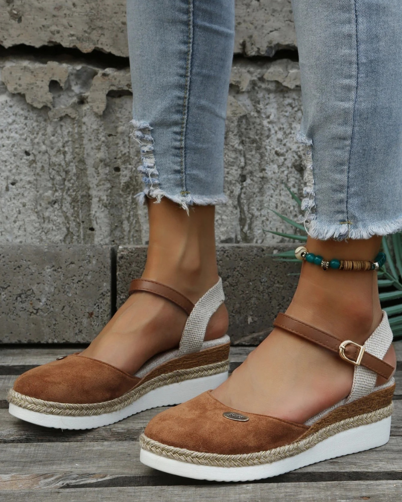 Damen stylische Sommer-Espadrilles für warme Tage und Freizeitoutfits