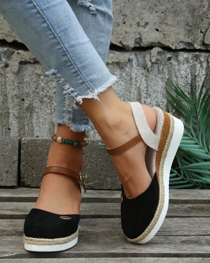 Damen stylische Sommer-Espadrilles für warme Tage und Freizeitoutfits