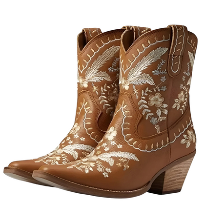 Damen stylische Stiefeletten mit Absatz für elegante und moderne Outfits