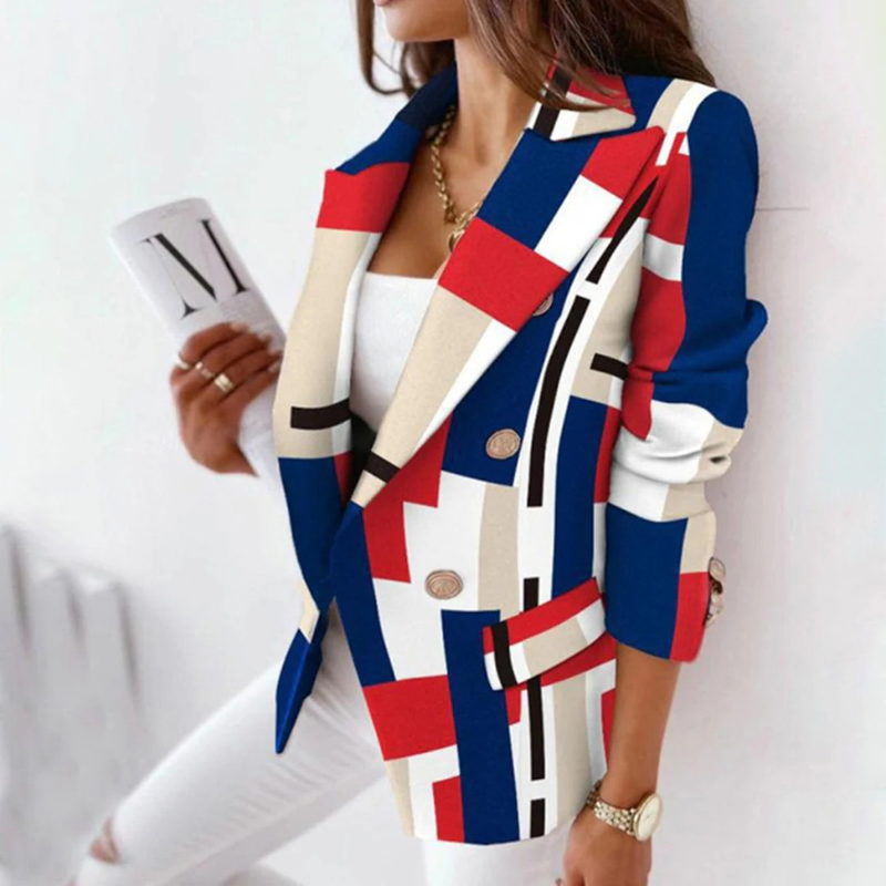 Damen stylischer und trendiger Blazer für moderne Outfits