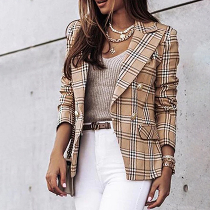 Damen stylischer und trendiger Blazer für moderne Outfits