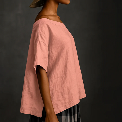 Damen stylisches lockeres Hemd mit lockerer Passform und Knopfleiste, ideal für vielseitige Outfits