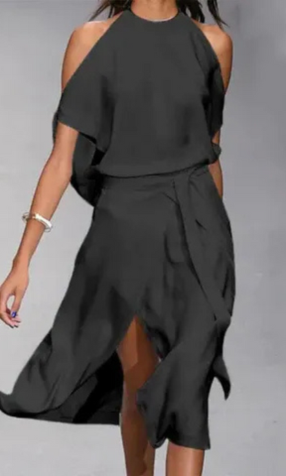 Damen stylisches Sommerpartykleid für elegante und schwungvolle Sommerabende