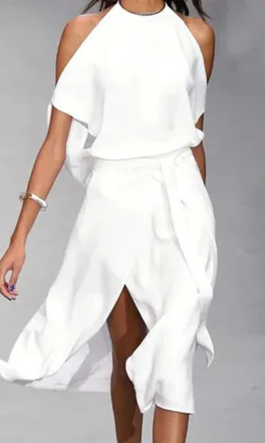 Damen stylisches Sommerpartykleid für elegante und schwungvolle Sommerabende