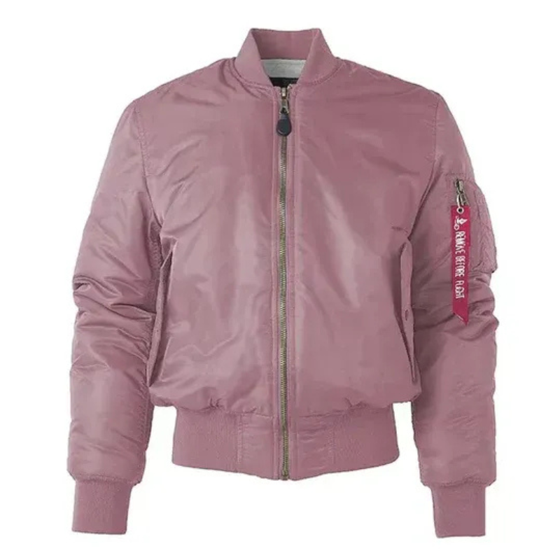 Damen trendige Bomberjacke mit modernem Schnitt und vielseitigem Design für den Alltag