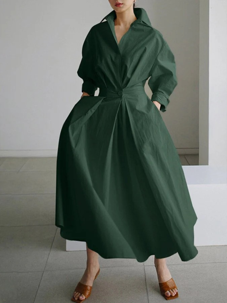 Damenkleid im Vintage-Design mit zeitloser Passform und stilvollen Details