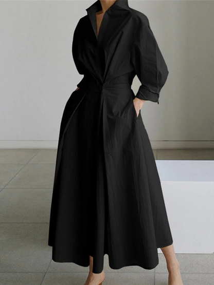 Damenkleid im Vintage-Design mit zeitloser Passform und stilvollen Details