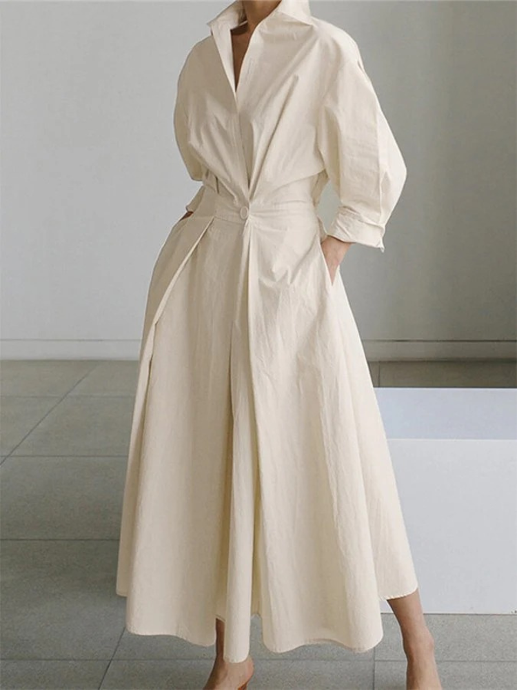 Damenkleid im Vintage-Design mit zeitloser Passform und stilvollen Details
