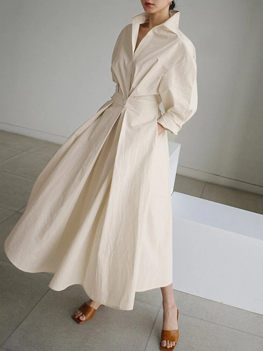 Damenkleid im Vintage-Design mit zeitloser Passform und stilvollen Details