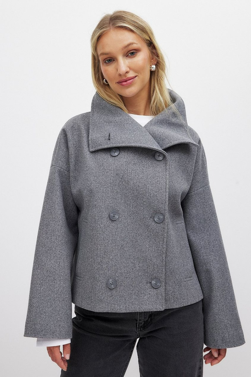  Damen Vintage-Doppelreiher-Mantel im klassischen Stil für vielseitige Outfits