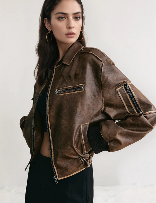 Damen Vintage stilvolle Jacke für eleganten Look und vielseitige Kombinationsmöglichkeiten