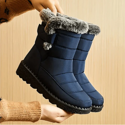 Damen warme und bequeme Winterstiefel mit elegantem Design für stilvolle Wintertage.