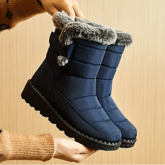 Damen warme und bequeme Winterstiefel mit elegantem Design für stilvolle Wintertage.