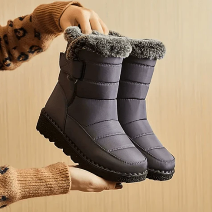 Damen warme und bequeme Winterstiefel mit elegantem Design für stilvolle Wintertage.