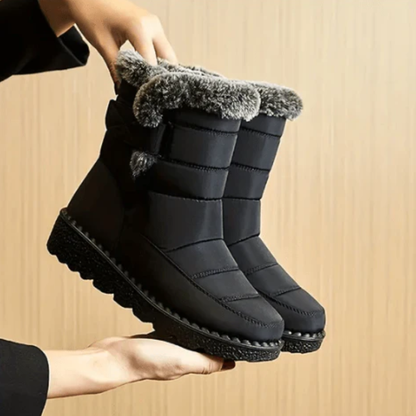 Damen warme und bequeme Winterstiefel mit elegantem Design für stilvolle Wintertage.