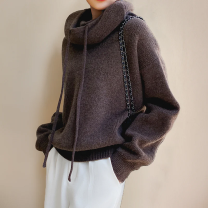 Damen warmer gemütlicher Hoodie in modernem und bequemen Design
